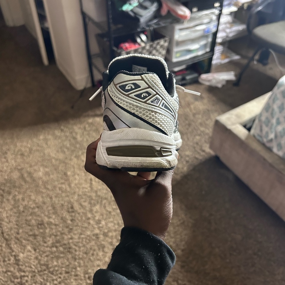 Asics Kids Sneakers - Black and White